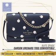 [SG SELLER] Kate Spade KS Carson Convertible Crossbody Blazer Blue Leather Bag