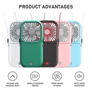 SF_ 3000MHA powerbank Fan Multifunctional foldable fan Portable Handheld Mini USB Charging fan pocket Folding Fan