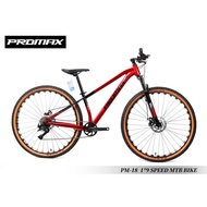 MTB PROMAX PM 18 W/ BOX (Makapal) 27.5/29Er NICAL ALLOY FRAME INTERNAL CABG 2Tone