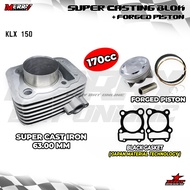 112 KLX BRT Bore Up Trabas KLX Up Piston 63mm Block Cast Iron Casting