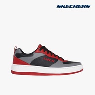 SKECHERS - Giày sneakers nam cổ thấp Sport Court 92 237188-BKRD