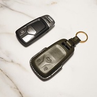 意大植鞣牛皮革 Audi A4 車鑰匙套