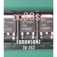 FDD8N50NZ 8N50 TO-252 SMD N-CHANNEL POWER MOSFET TRANSISTOR FET