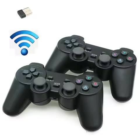 Double Wired Wireless Joypad For 3D Pandora Box Pandora's DX Gaming Controller Arcade Board PC Compu