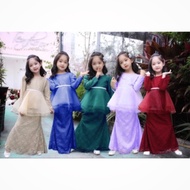 🌺 RAYA 2021 🌺 1y 11y 13y BAJU KURUNG PEPLUM BUDAK BLUE MAROON KHAKI PURPLE LAVENDER