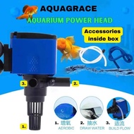 Aquarium Pump Filter Underwater 3 In 1 Filter Set Equipment for Fish Tank Installation Water Pump Fi