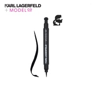 Karl Lagerfeld + Model co LONG-LASTING LIQUID LINER + BEAUTY STAMP อายไลเนอร์ 1.5 ml.