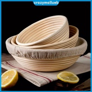 Bread Proofing Basket Sourdough Proofing Basket Rattan Round Proofing Bowl with Liner Dough Proofing