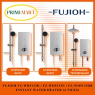 FUJIOH FZ-WH5133DR / FZ-WH5133D / FZ-WH5133N INSTANT WATER HEATER + 1 YEAR WARRANTY