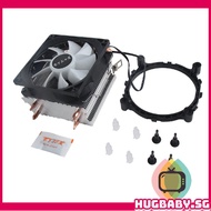 【0708】Quiet Durable Aluminum PC CPU Cooler Cooling Fan For Intel I3/I5/I7 for AMD