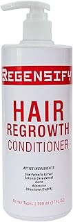 REGENSIFY Hair Regrowth Conditioner 500 ml (17 FL Oz) [Adenosine and Coenzyme Q10 Conditioner with B