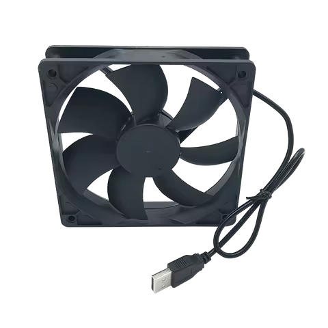 120mmx120mmx25mm 80mmx80mmx25mm 12Volt Fluid Bearing USB Exhaust Cooling Fan