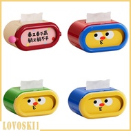 [Lovoski1] Tissue Box, Towel Organizer, Decorative Countertop Accessory, PP Material, Practical, Sui