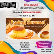 CARAMEL PUDDING BANNER