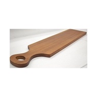 Acacia Wood Long Serving Board With Handle