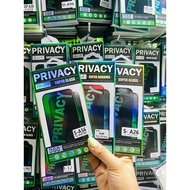 privacy glass for samsung a56 a36 a26 a16 a17 a07 s24 s24+ s24ultra s25 s25+ s25ultra a55 a35 etc