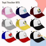 BTS Hat - BT21 Hat - BTS BT21 Trucker Hat