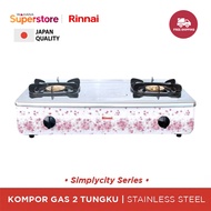 Rinnai Kompor Gas 2 Tungku - RI712AF | RI-712AF