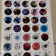 Termurah Mainan Tajos Besi Tebal Stiker Motif Selembar Isi 40 Pcs