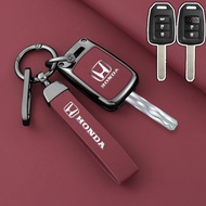 Car Key Cover Fit For 2014 2015 2016 2017 2018 2019 HONDA ACCORD CIVIC CRV JAZZ HR-V Remote Case Hol