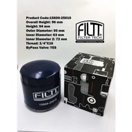 NAVARA OIL FILTER NAVARA D40, NP300, D23, FRONTIER, FILTT 15600-25010