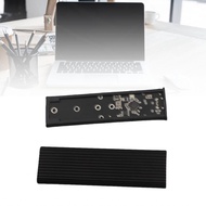 M.2 NVME SATA SSD Enclosure Adapter  Large Capacity Shockproof for Size 2242 2260 2280