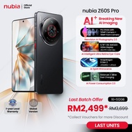 [Last Batch] nubia Z60S Pro | Advanced AI Imaging Functions | 1.5K AMOLED, 120Hz display, 100% DCI-P