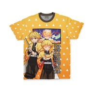 Agatsuma Zenitsu Haori Demon Slayer Streetwear T-Shirt