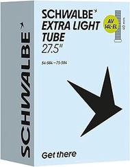 AV14L-EL Bicycle Butyl Tube, Lightweight, 1.6 inches (40 mm), Size: 1.0 x 0.06-0.09 inches (27.5 x 1