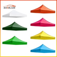 [BaoblazeMY] Canopy Replacement Sunshade for Outdoor Facility, Patio, Gazebo, White 3x3m