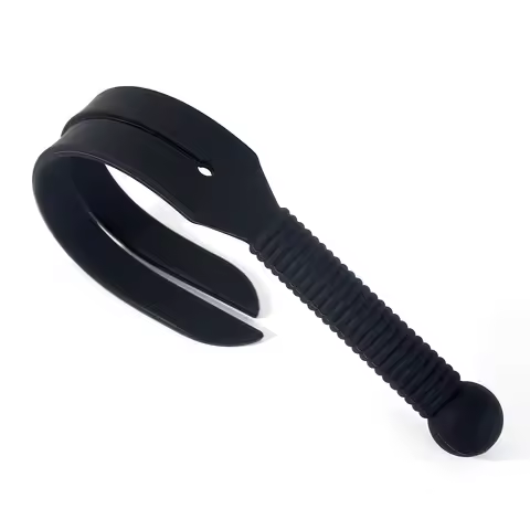 All Silicone Flogger High Elasticity BDSM Whip Spanking Caning Paddle For Adult SM Games Sexyshop Er