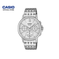 Casio General BMS-300D-7AV Silver Stainless Steel Band Men Watch