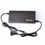 TIANRUIDA 42V Scooter Charger 36V Power Adapter Female 5.5 DC Port Inline Connector for Electric bic