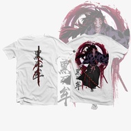 ANIME T-SHIRT - UNISEX - SOLO LEVELING - JINWOO AND IGRIS - LINE ART