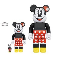 【新貨預訂】BE@RBRICK MINNIE MOUSE 100％ & 400％ , 1000% bearbrick