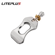 LITEPLUS | CNC Titanium Shaft Quick Release Clamp Bicycle Head Tube