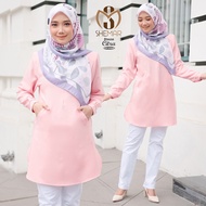 Blouse Muslimah Moden CITRA Fesyen Labuh Design Terkini SHEMAR COLLECTIONS