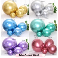 18 inch Chrome Balloon