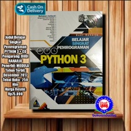PYTHON 3 PROGRAMMING SHORT LEARNING BOOK + BUDI RAHARJO CD