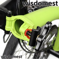 WISDOMEST Bike Spring, Repair Accessories 3 Colors Hinge Clamp,  Plastic C Buckle For Brompton Bike
