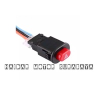 TOMBOL Hazard/ button, hazard button, emergency sign light button, two-way light button