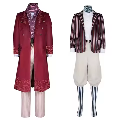 Willy Cosplay Movie Chocolate Factory Costume Oompa Loompa Disguise Adult Men Roleplay Fancy Outfit 