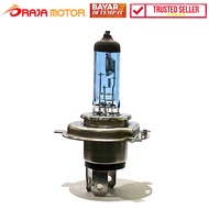 COD READY - Philips Lampu Motor Bohlam Depan Halogen H4 12V 60/55W 12342BV Blue Vision - RAJA MOTOR