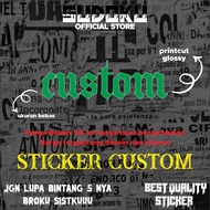 Sticker STICKER PRINTING CUSTOM REQUEST Free Design