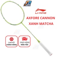 Lining Axforce Cannon Matcha Green badminton racket - Lining Cannon 4U fully manual pre-tensioned ra