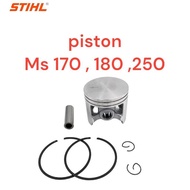 PISTON STIHL MS 170 180 250  SEHER MESIN CHAINSAW TYPE MS 170 180 250 SEHER STIHL MS 170 180 250