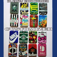 Personalized  CUSTOMIZED ID CASE ID HOLDER  / CARD HOLDER / TAGS FOR LANYARD ID LACE