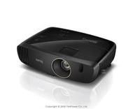 W2000+ BENQ 2200流明 投影機/側投導演機/1080p/Rec.709/高對比/10W喇叭x2 悅適影音