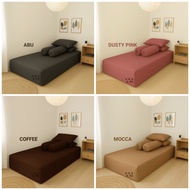 Yellowmarin - Plain Bed Sheet Set 140X200X25 - Aesthetic Bed Sheet with Elastic Corners 140X200X25 B