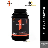 Rule 1 - R1 Protein [1LBS / 2LBS] [100% Whey Protein Isolate & Hydrolyzed Whey Protein] [Rule1]